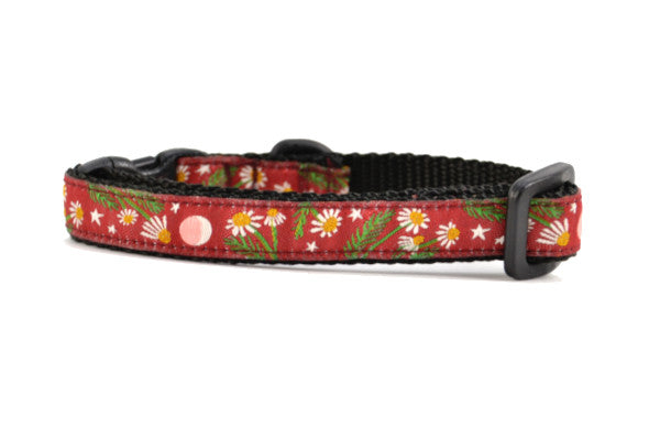 Chamomile Flower Breakaway Cat Collars