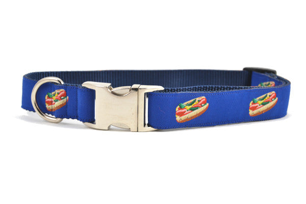 Chicago Hot Dog Collars - Metal Clasp