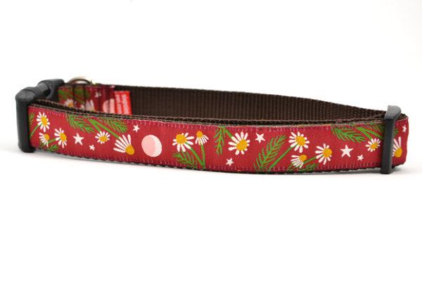 Chamomile Flower Dog Collars