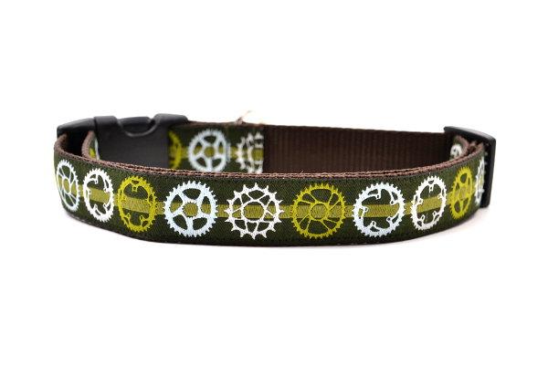Bicycle Sprockets Dog Collars