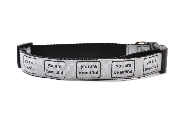 you are beautiful Dog Collars